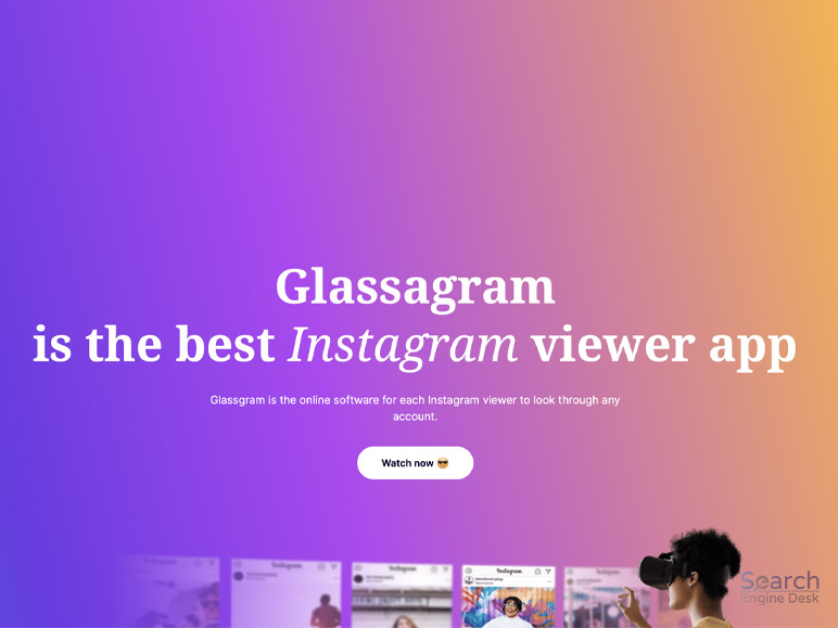Glassagram (For Tracking And Viewing Insta Accounts