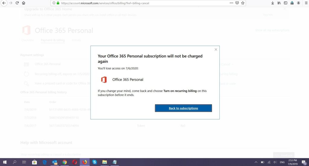 How To Get A Refund After Canceling Microsoft Subscription