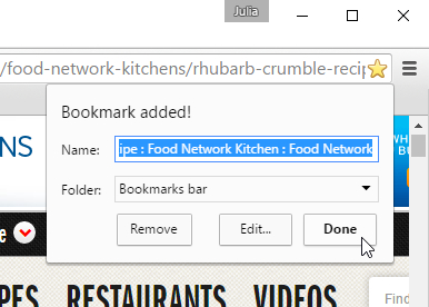 how to add bookmark