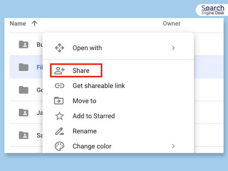 How To Share Files On Google Drive_
