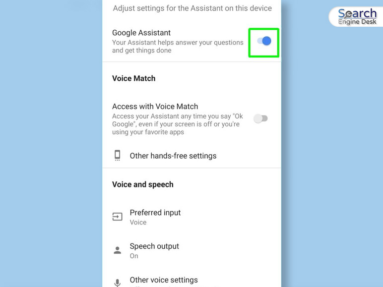 Step 6 Turn Off Google Assistant On Android